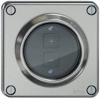 Dimmer Nebenstelle ELEMENT Wiser 1K 2T aluminium