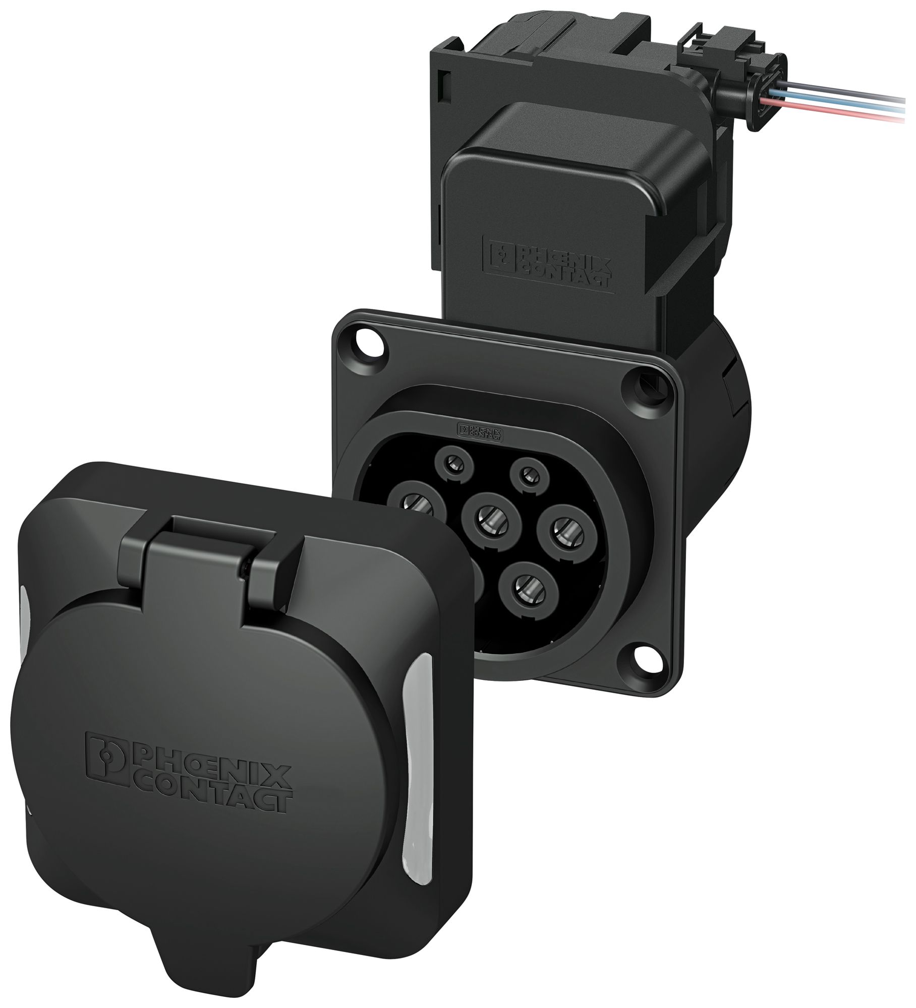 EB-Steckdose E-Mobility-Set PX EV-T2M3SO12-3P-P-SET