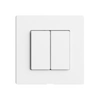 Bedienaufsatz zu Druckschalter EDIZIOdue Wiser 2K 2T ws