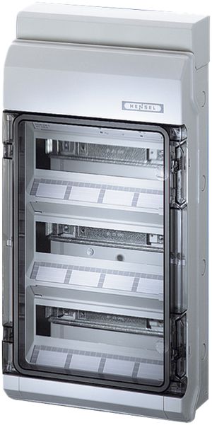 AP-Kleinverteiler Hensel KV90 36TE 3×12×18mm IP65