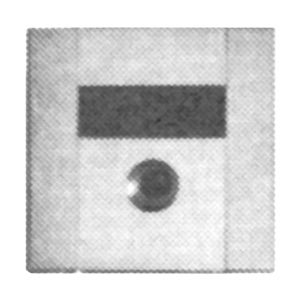 UP-Sonnerie-Tasterplatte Sonnex 85×85mm