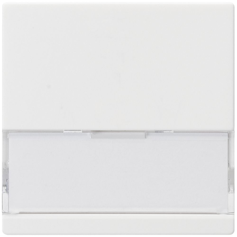 Bouton kallysto blanc pour contact de sonnerie