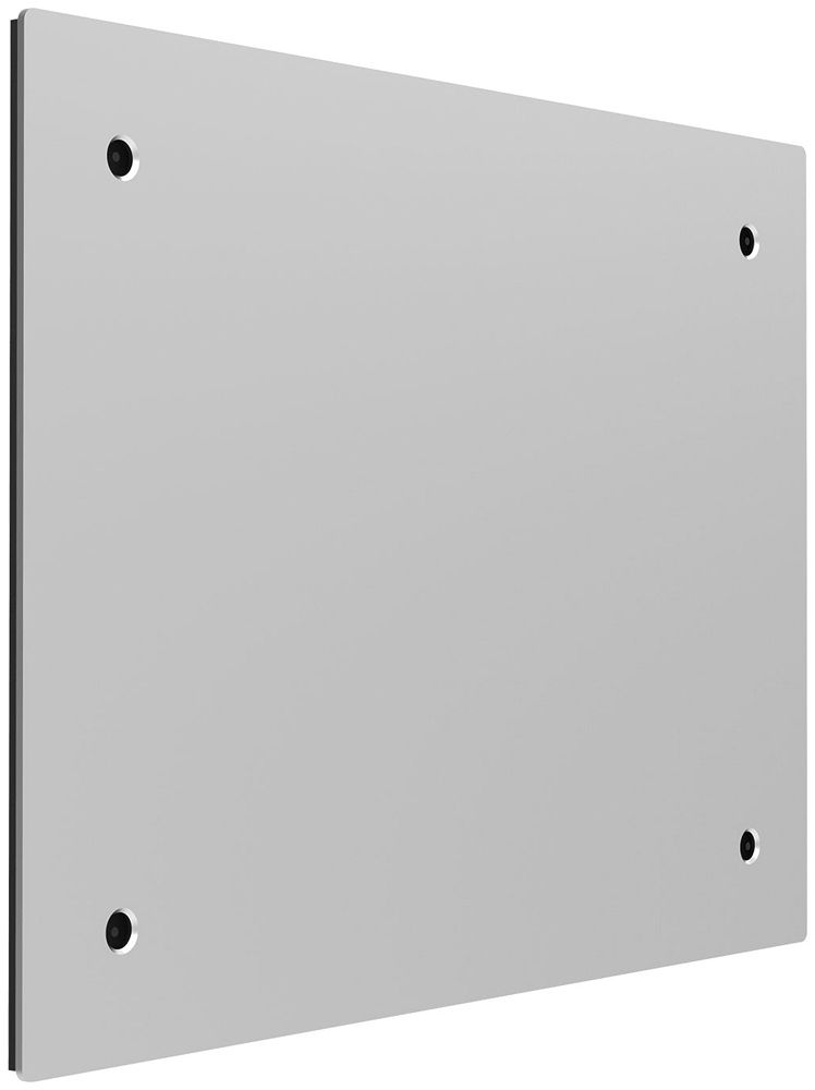 Coperchio ermetico per Multibox c.guarniz.e viti 305×225×2mm all anod.