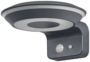 LED-Wandleuchte LEDVANCE ENDURA Solar PIR SEN 3.6W 180lm 3000K IP44 grau