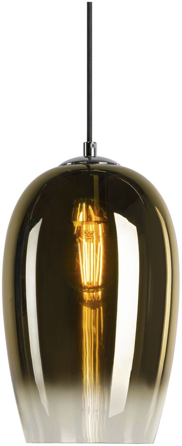 Pendelleuchte SLV PANTILO OVAL E27 15W DIM direkt gold
