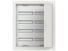 Distributeur ENC ABB ComfortLine 4 rangées 96UM avec porte 615×714×125mm