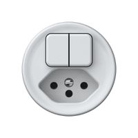 Frontset origin kombination Doppelknopf + T13 Shutter 60×60mm ws