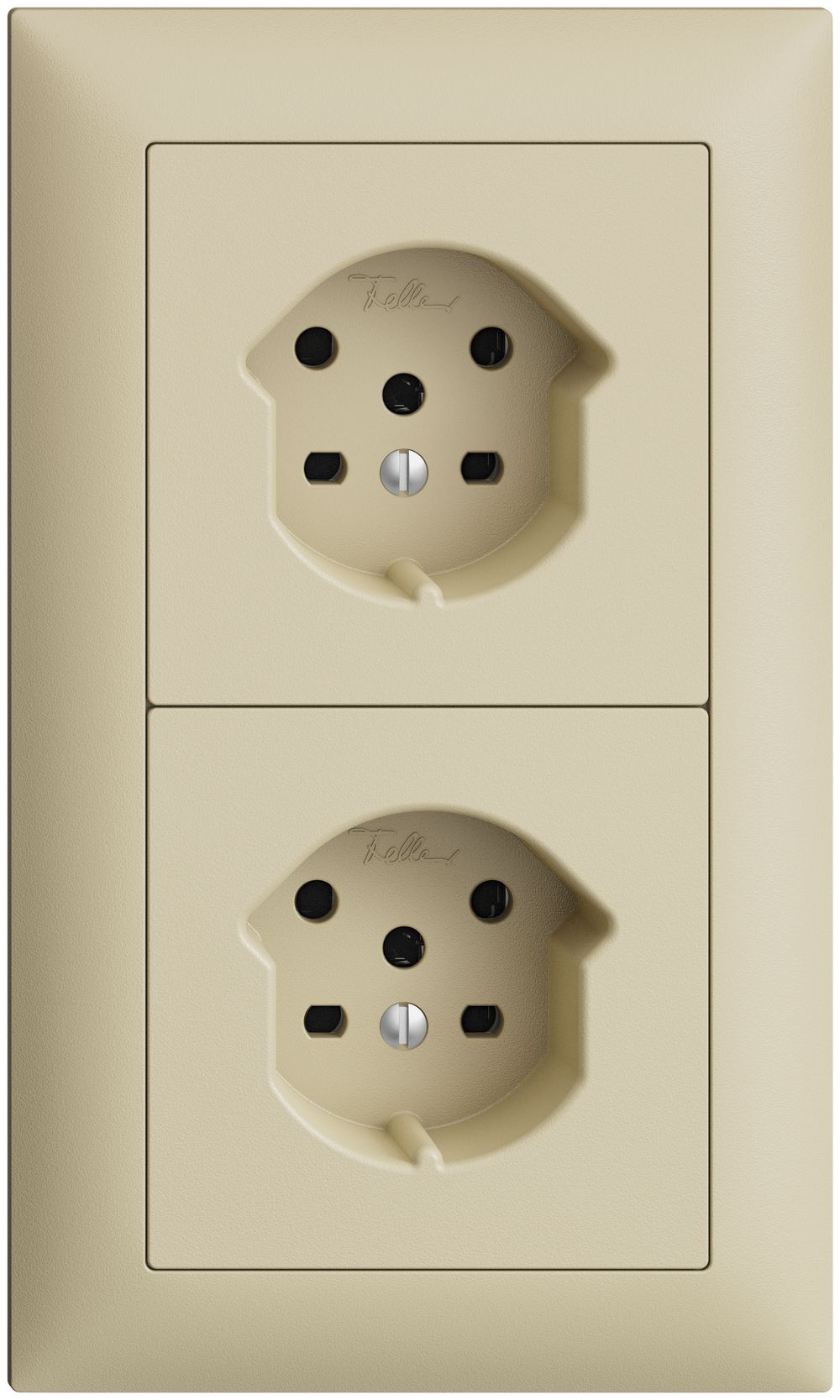 Combinaison ENC I-I EDIZIOdue 2×T15 vanille