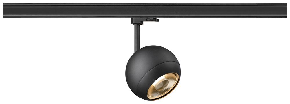 Spot SLV LIGHT EYE 150 GU10 1×13W VAR AD3PH Ø150mm noir