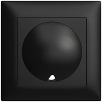 UP-Frontset EDIZIOdue schwarz für Zugtaster/-schalter