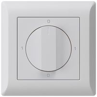 UP-Drehschalter kallysto.line 0/3L hellgrau mit Drehgriff