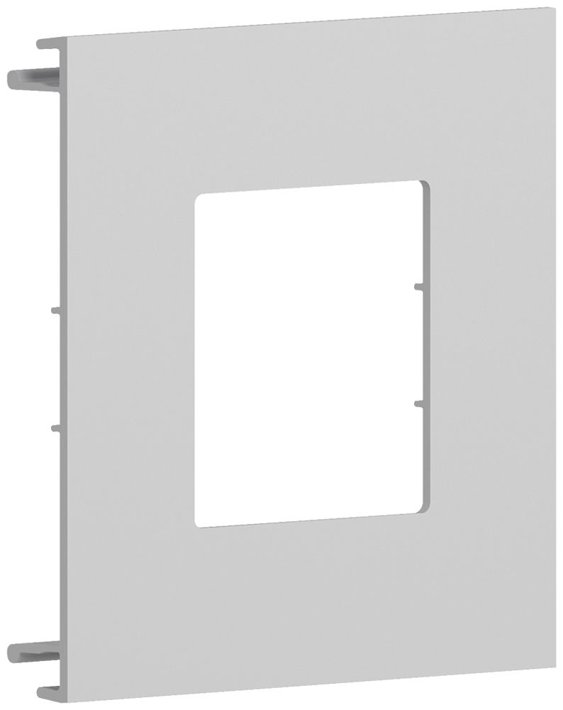 Cache tehalit 60×60mm pour BR/BRH couvercle 120mm gris clair