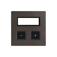 Kit di copertura EDIZIOdue elegance per tasto doppio+RTH moca