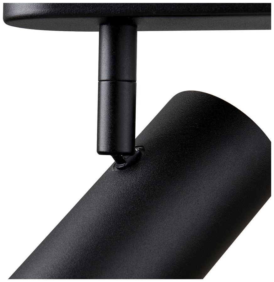 Spot LED SLV NOBLO 15W 940lm 920…930 REG 240×105×127mm nero 2×Spot