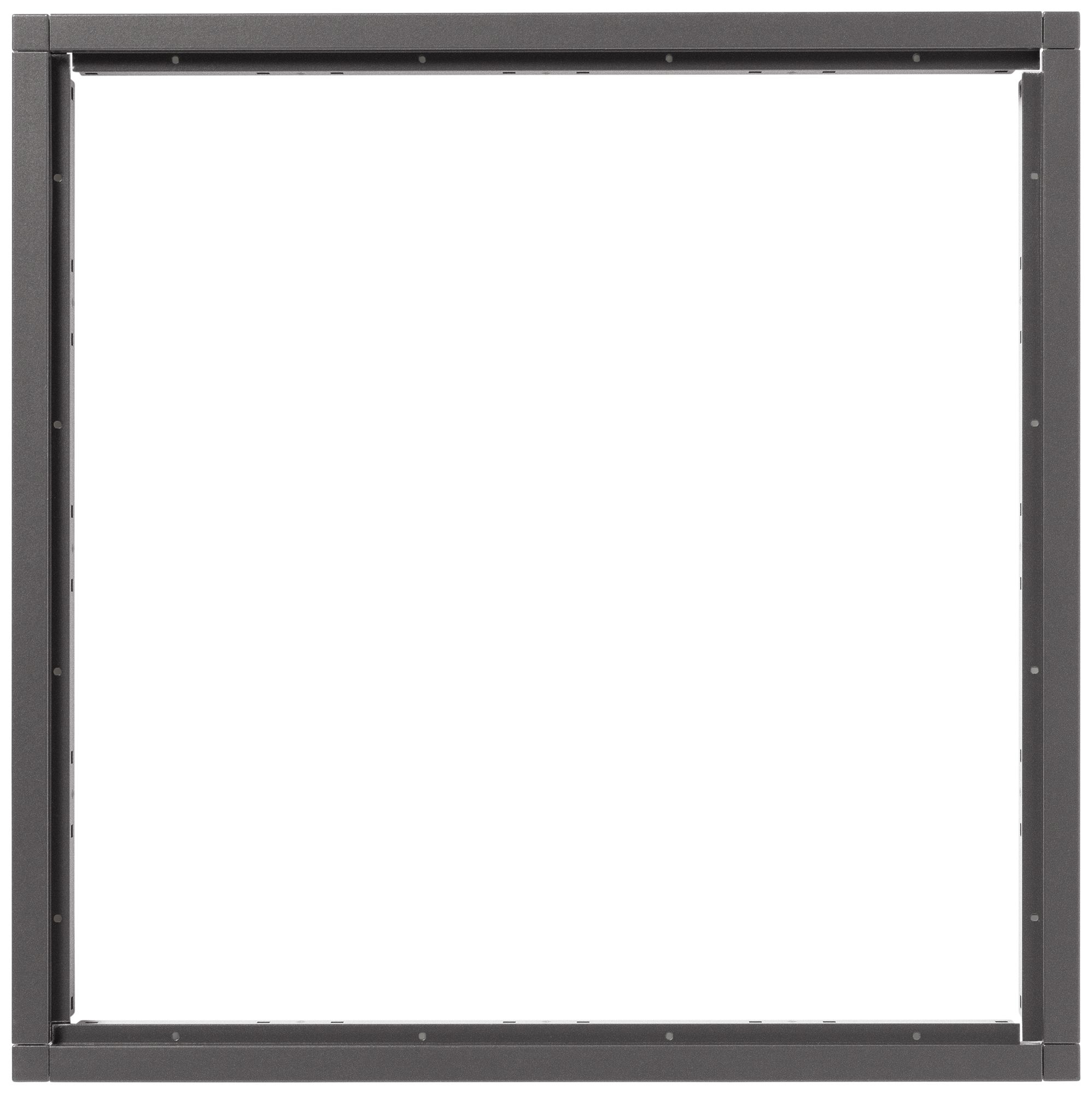Cadre AP Siedle 16× 431×431×38mm gris