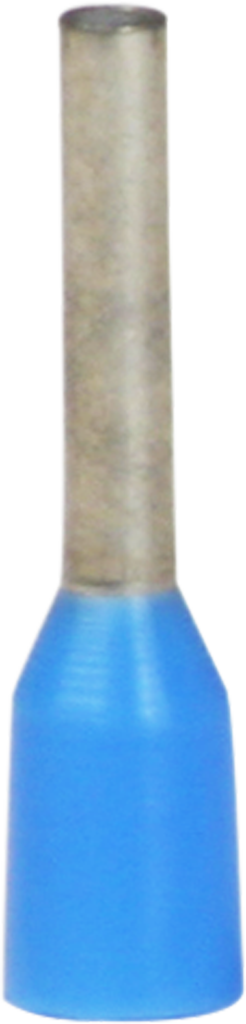 Embout de câble type B isolé 0.75mm²/8mm bleu