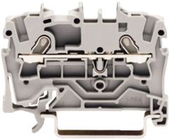 Durchgangsklemme WAGO TopJob-S 1.5mm² 2L grau Serie 2001