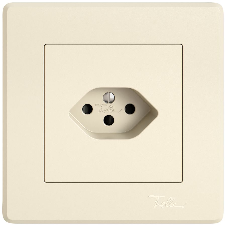 Presa INC EDIZIO.liv SNAPFIX® 1×T13 con shutter cr