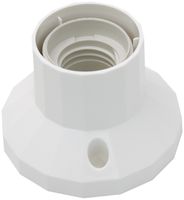 Deckenfassung E27 weiss