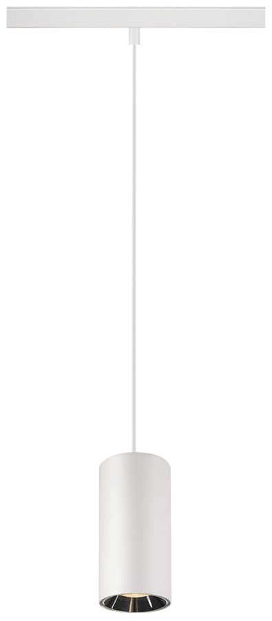 LED-Pendelleuchte SLV NUMINOS S 48V TRACK DALI 16W 1050lm 930 Ø60 ws/Cr 55°