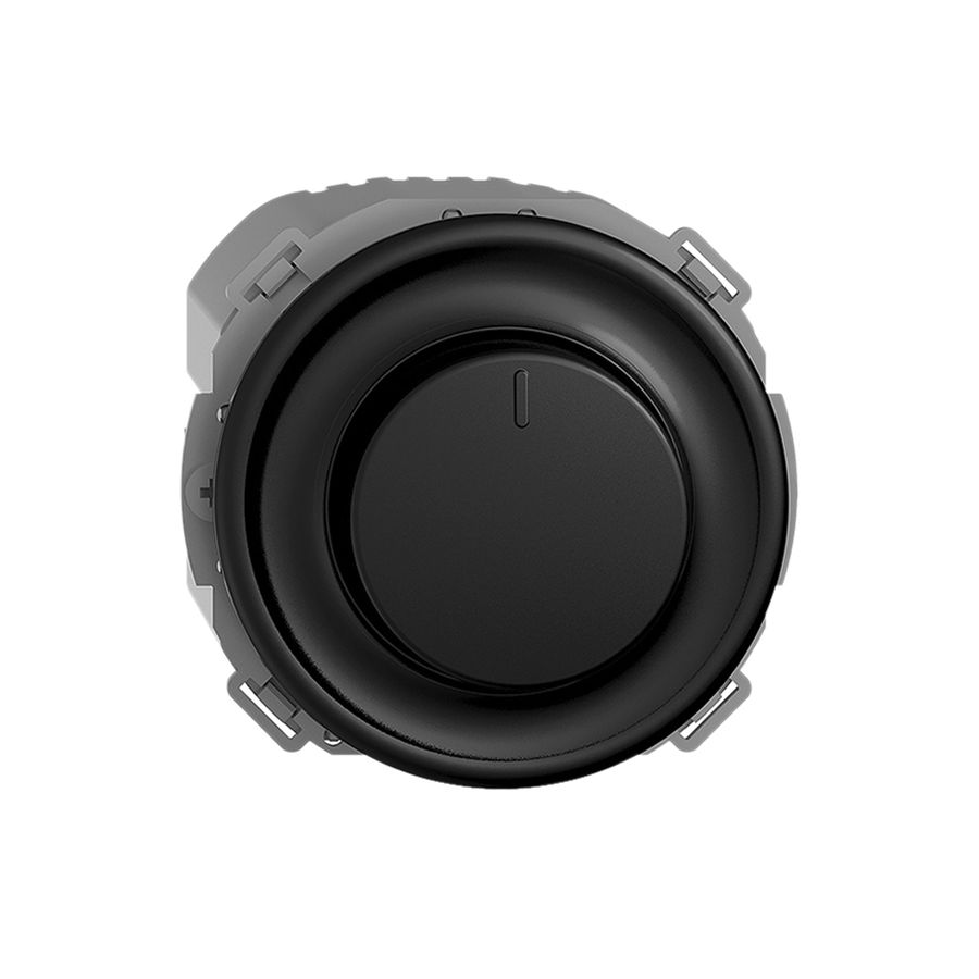 UP-Drehdimmer STANDARDdue 40…600W Phasenanschnitt schwarz