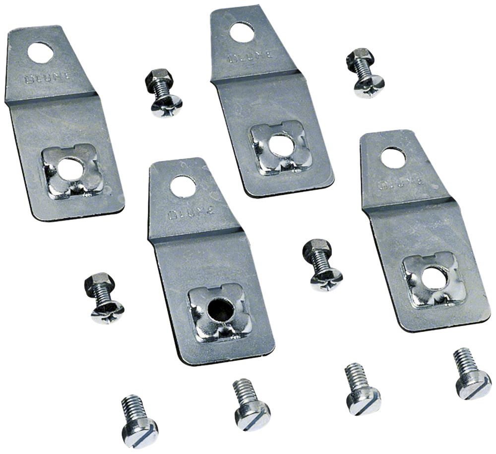 Kit de fixation au mur Hager Orion.Plus acier 4 pièces avec vis M6×12