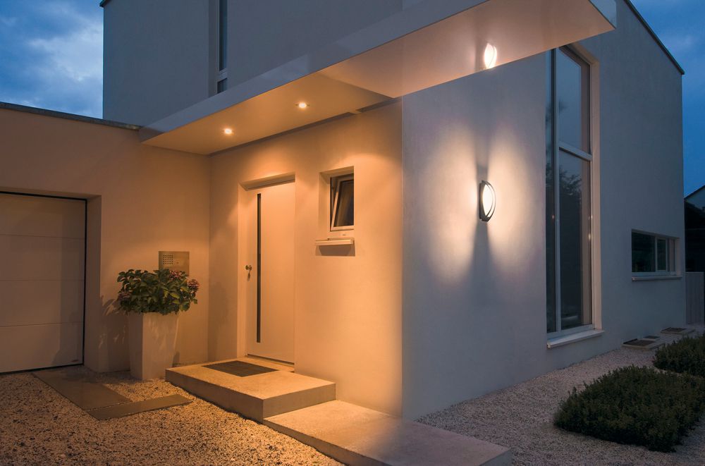 Lampada a muro SLV MERIDIAN 2, E27 25W IP54 antracite