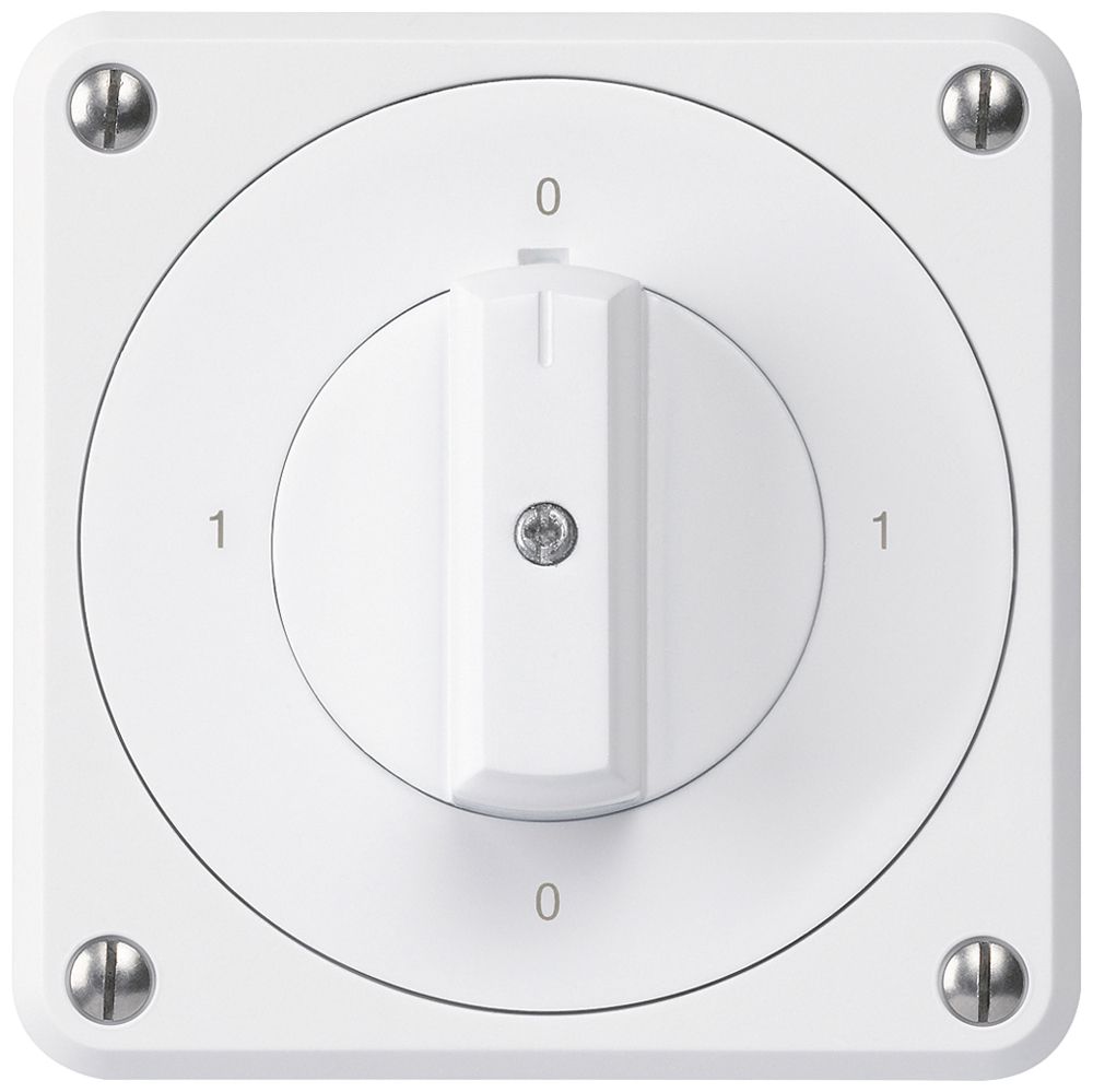 UP-Drehschalter robusto IP55 Schema 0/1P weiss