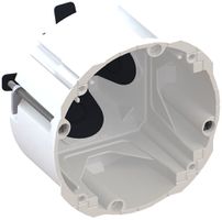 Hohlwanddose AGRO Quickbox ECON Pro, 1×1 Ø83mm luftdicht weiss