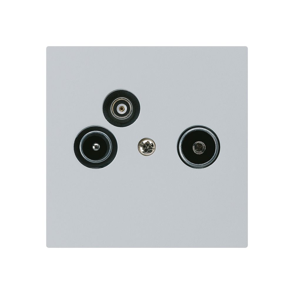 Antennendose R/TV-Daten kallysto A 2GHz 4dB hellgrau