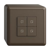 Pulsante scena AP 4 scene/4T Edue Wiser coffee