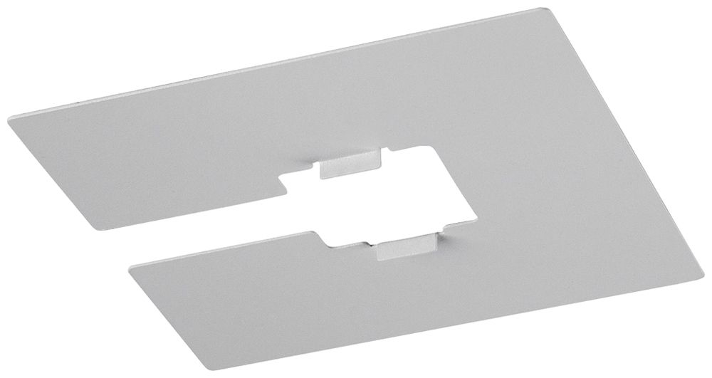 Couvercle SLV acier 100×100×0.4mm gris