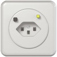 UP-FI-Steckdose CLASSIC B T23 30mA weiss