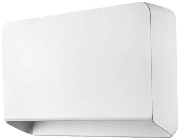 Applique LED SG Arlon 10W 110lm 827 IP65 VAR 270×150×47mm blanc