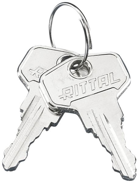 Clé Rittal SZ 7526.050 pour cylindre de fermeture 12321