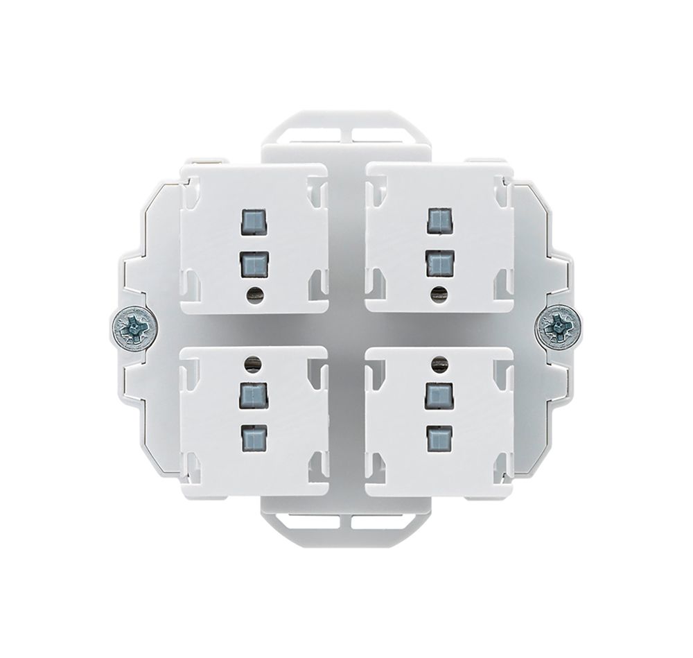 Einsatz Storentaster Hager mit 4 Funktionstasten