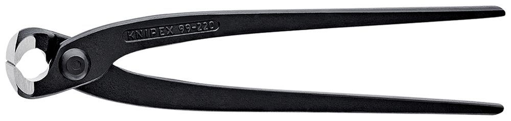 Monierzange KNIPEX 220mm schwarz atramentiert