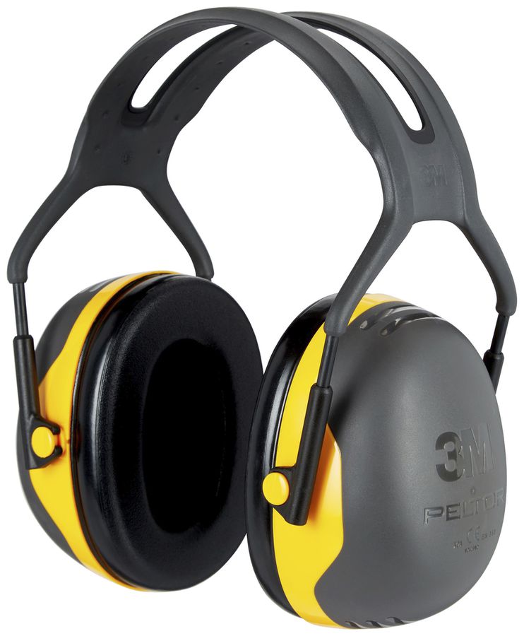 Kapselgehörschutz 3M PELTOR mit Kopfbügel SNR 31dB gelb
