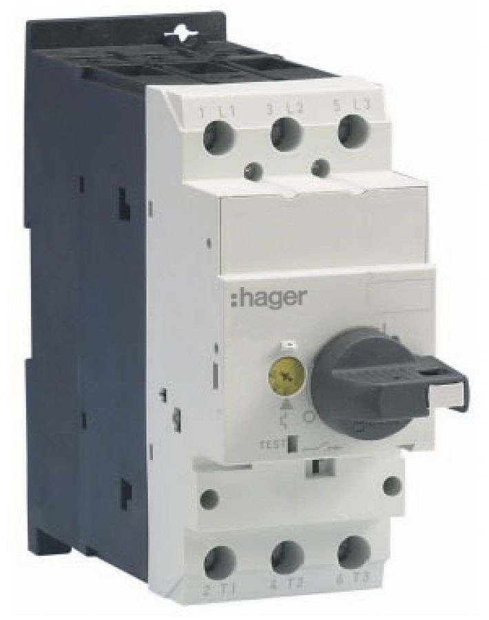 Motorschutzschalter Hager Grösse 2, 55…63 A
