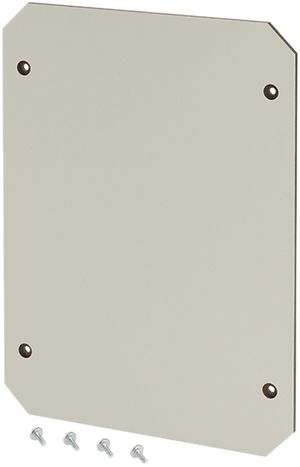 Montageplatte Hensel, Isolierstoff 4mm stark, für Leergehäuse EB 35…