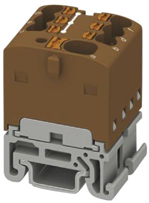 Verteilerblock PX PTFIX 4/6X1.5-NS15A BN