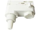 Adaptateur DOTLUX triphasé pour luminaires suspendus avec serre-câble blanc