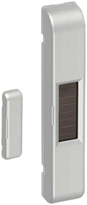 AP-RF-Fensterkontakt Omnio FK101-SB solarbetrieben, silber