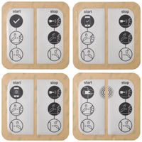 Adesivo Hager per stazione di carica witty share e solar con RFID