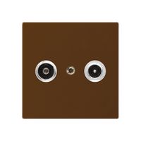 Presa antenna kallysto R/TV montaggio A 11dB 2GHz marrone