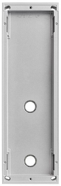 AP-Gehäuse Urmet Alpha, 4×Modul, 125×396mm, mit Rahmenmodulhalter