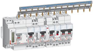 Barre collectrice HX3 1PN 57 modules 63A