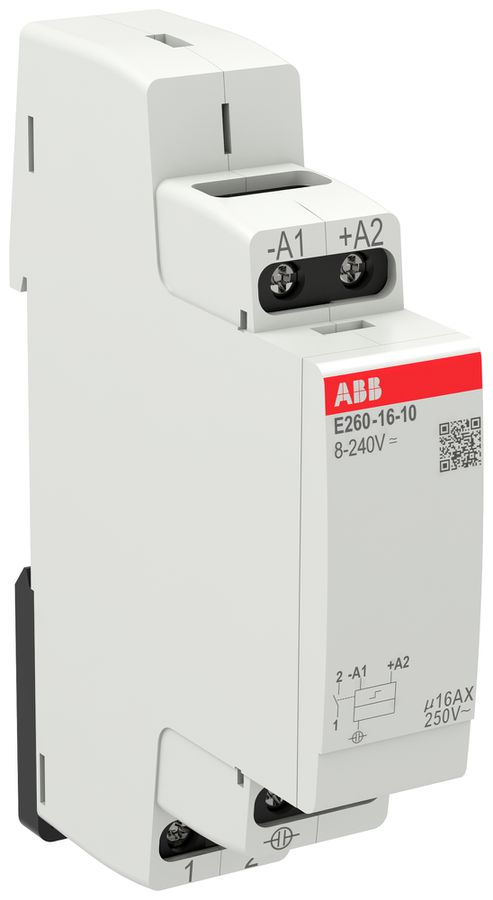 Schrittschalter ABB E260-16-10 1TE 8…240VUC/16A 4000W 1S