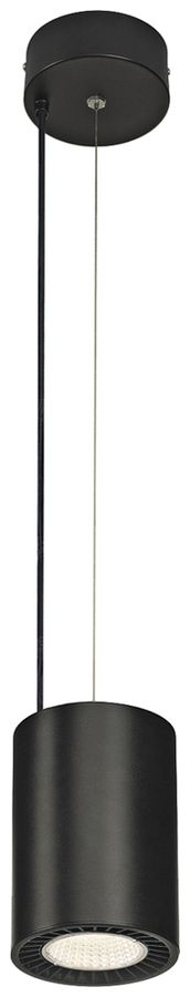 LED-Pendelleuchte SLV SUPROS 36W 3380lm 3000K 60° Ø127×185mm schwarz