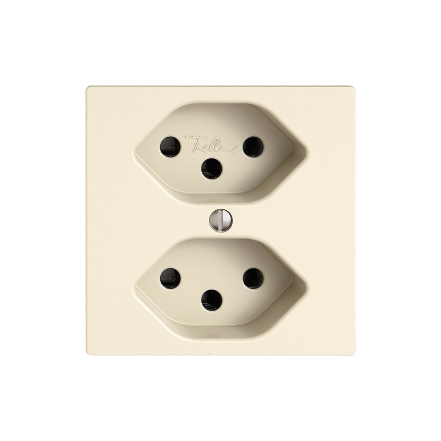 Prise EDIZIO.liv SNAPFIX® 2×T13 cr